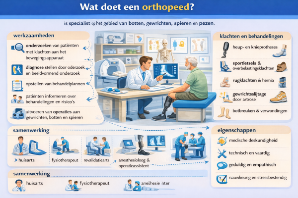Wat doet een orthopeed
